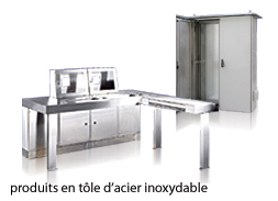 produits en t�le d�acier inoxydable