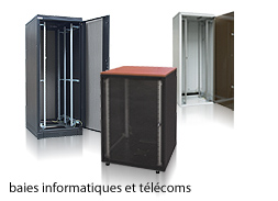 Baies informatiques et t�l�coms